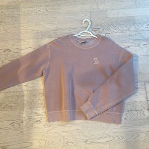 OVO Crewneck Mauve/White Owl - XL